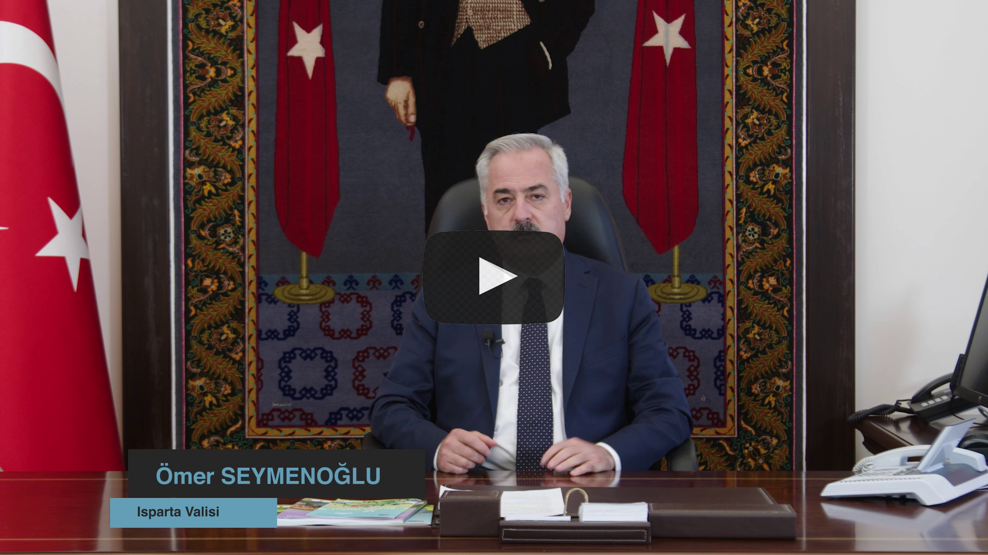 Ömer SEYMENOĞLU Isparta Valisi