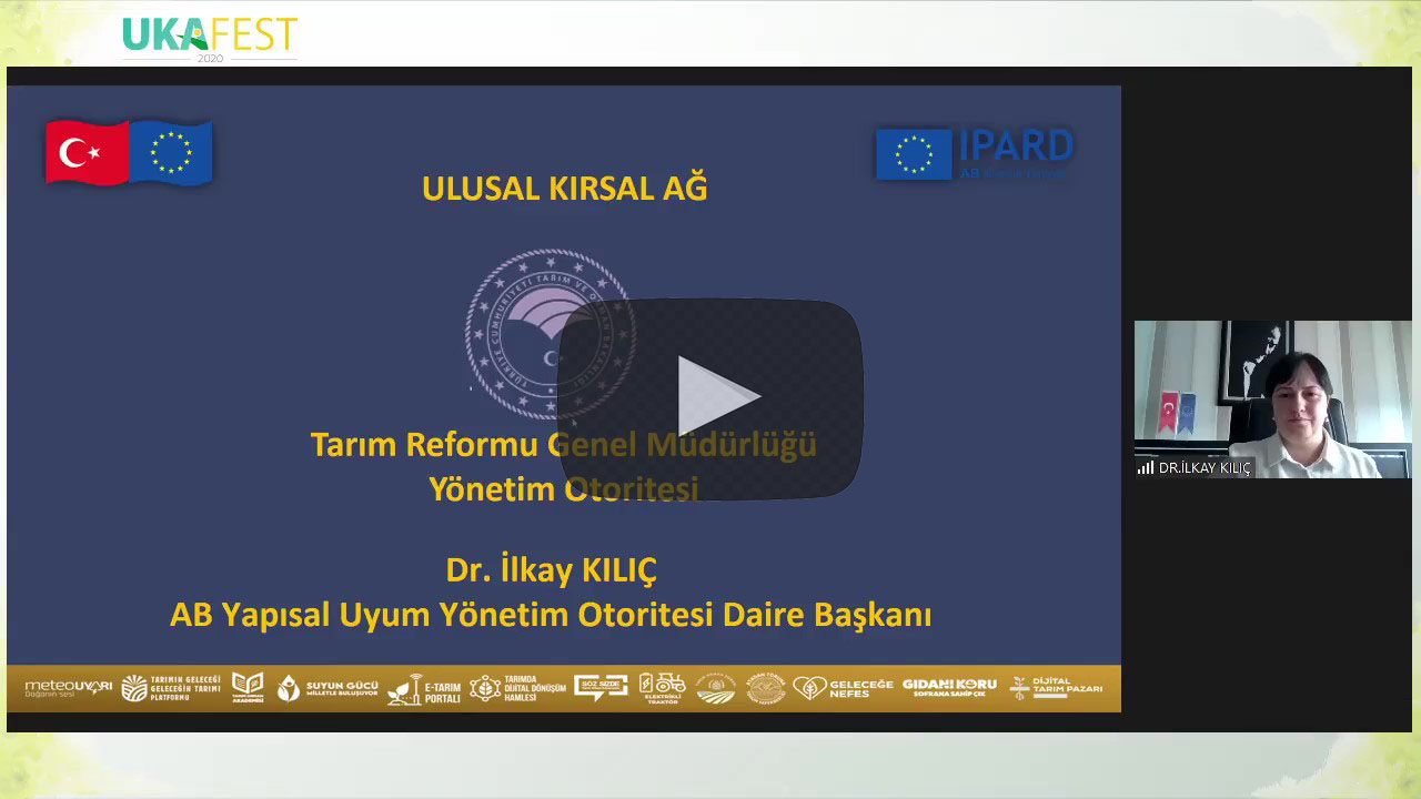 Dr. İlkay KILIÇ- Yönetim Otoritesi Daire Başkanı
